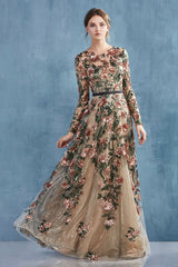 A0926 - Savannah Sequin Gown - Andrea & Leo