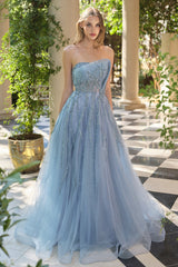 A1491 - Cynthia Structured Ball Gown - Andrea & Leo