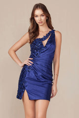 Bridget Mini Dress - Navy Blue - FINAL SALE