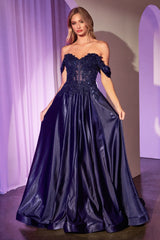 Bronwyn Gown - A-Line Dress With Removable Straps