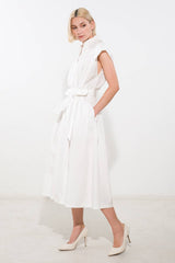 DEEPER CONNECTION DROP SHOULDER DRESS - FINAL SALE
