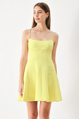 FRESH LINE YELLOW CAMI DRESS