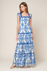 MOST BEAUTIFUL DAY WOVEN MAXI DRESS - FINAL SALE