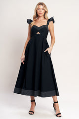 BEAUTIFULLY UNEXPECTED MIDI DRESS - FINAL SALE
