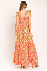 SUNKISS FLORAL MAXI DRESS