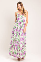GARDEN SWEETHEART LAVENDER MAXI DRESS - FINAL SALE