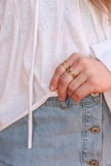 Hazel Adjustable Ring