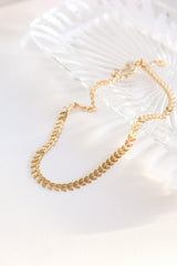 Persephone Leaf Necklace