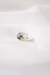 Willow Moss Agate Ring