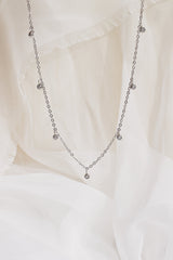 Adaline Crystal Charm Necklace