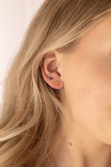 Bow Flat Back Stud Earring 2.0