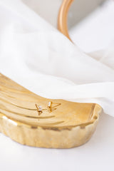 Raindrop Crystal Stud Earring