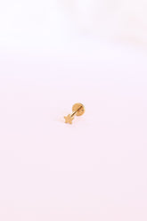 Mini Star Flat Back Stud Earring