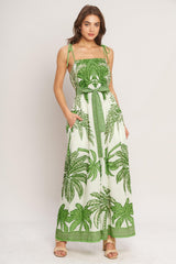 PALM LUXE WIDE LEG JUMPSUIT