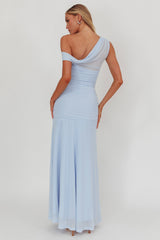Monica Maxi Dress - Ice Blue
