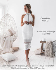 RIVERS MIDI DRESS - MAUVE