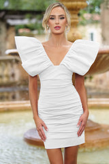 Tess Mini Dress - White