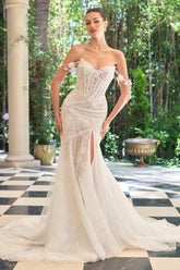 WL099 - Lilith Lace Mermaid Gown - Andrea & Leo