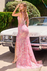 Steffi Gown - Iridescent Sequin Dress
