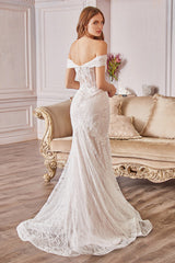 A0666W JOLIE LACE BRIDAL GOWN - Andrea & Leo