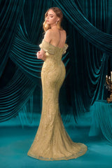 A1507 - Bella Beaded Gown - Andrea & Leo