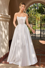 Nikki Gown - A-line Mikado Bridal Dress