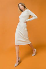 BE WITH YOU SWEATER MIDI DRESS - FINAL SALE