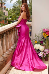 40072 - Ava Presley - Strapless Dress with Bow