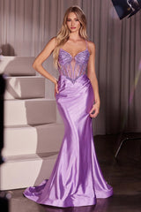 Phoenix Gown - Wing Inspired Crystal Bodice