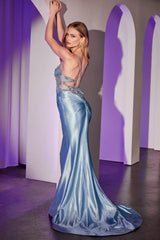 Phoenix Gown - Wing Inspired Crystal Bodice