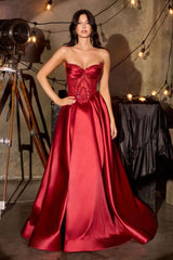 Annika Gown - A-line Corset Dress With Pockets