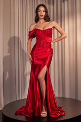 Phoebe Gown - One Shoulder Fit & Flare Gown
