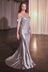 Phoebe Gown - One Shoulder Fit & Flare Gown