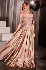 Bronwyn Gown - A-Line Dress With Removable Straps