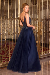 Dana Gown - Glittery A-Line Dress