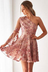 Davina Dress - Embroidery Rose