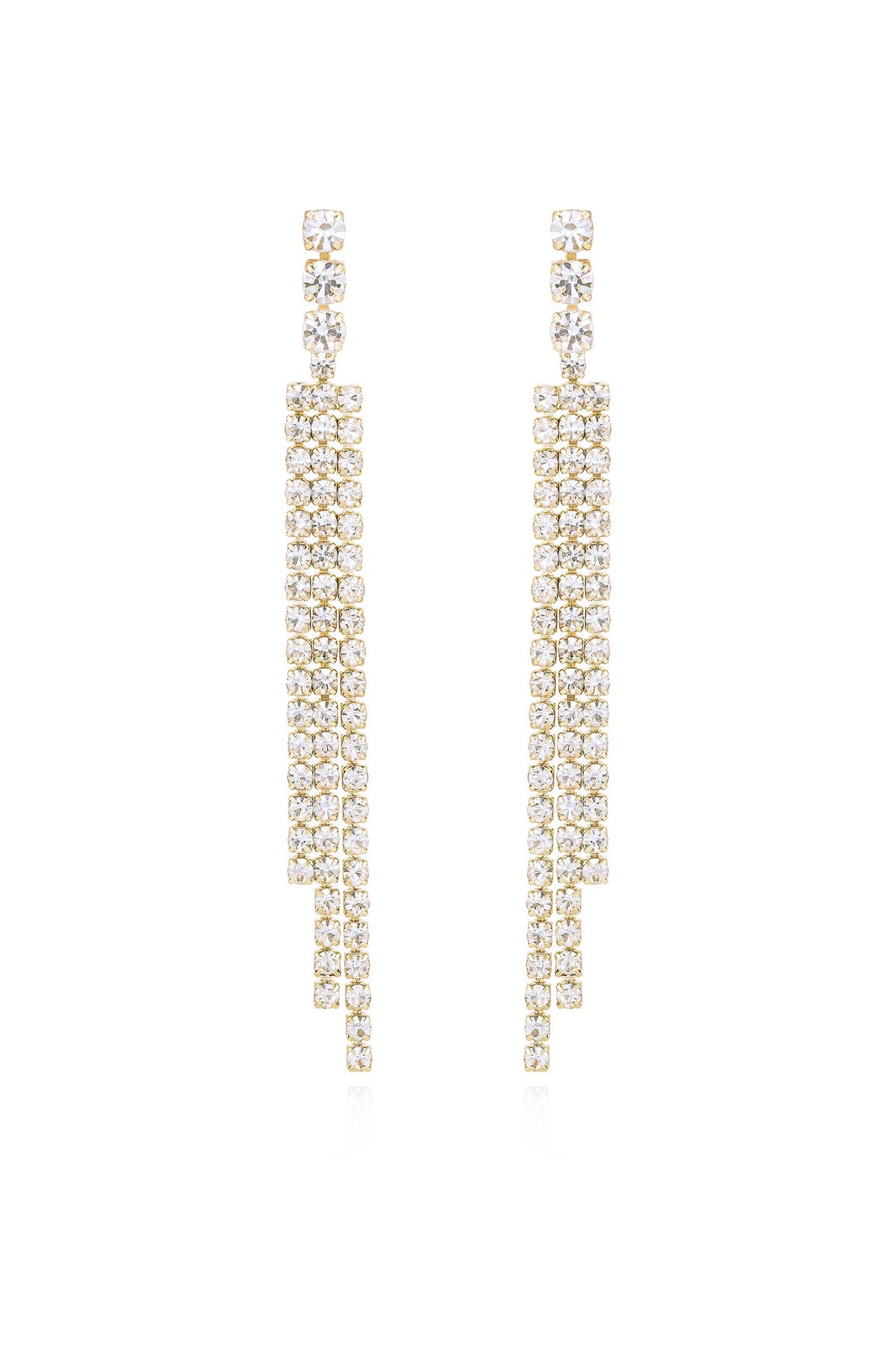 The Moment Crystal Dangle Earrings