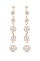 Graduating Freshwater Pearl Earrings