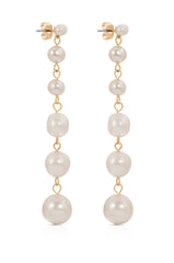 Graduating Freshwater Pearl Earrings