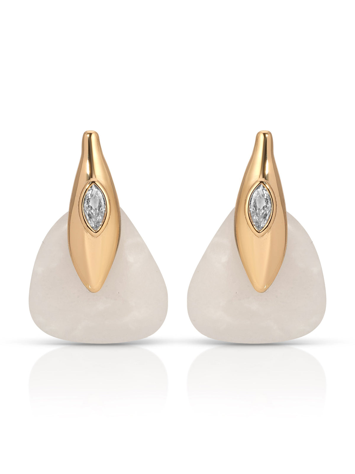 Solstice Earrings in Bone
