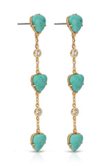 Turquoise Solstice Dangle Earrings