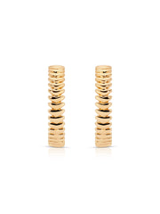Large Metal Moderna Hoops
