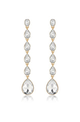 Crystallized Drop Earrings