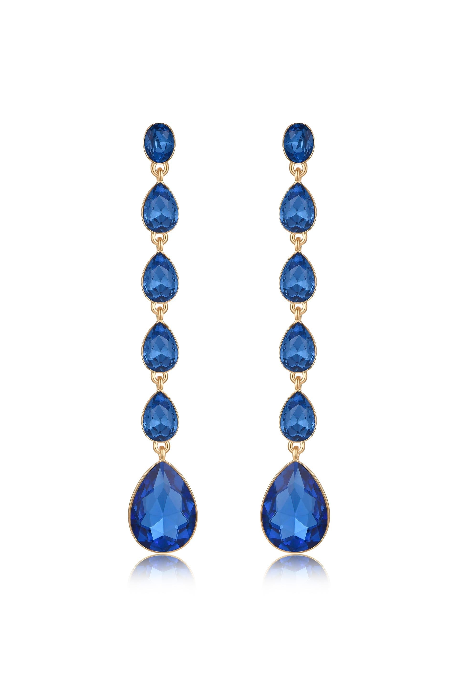 Crystallized Drop Earrings