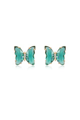 Flutter Away Crystal Earrings