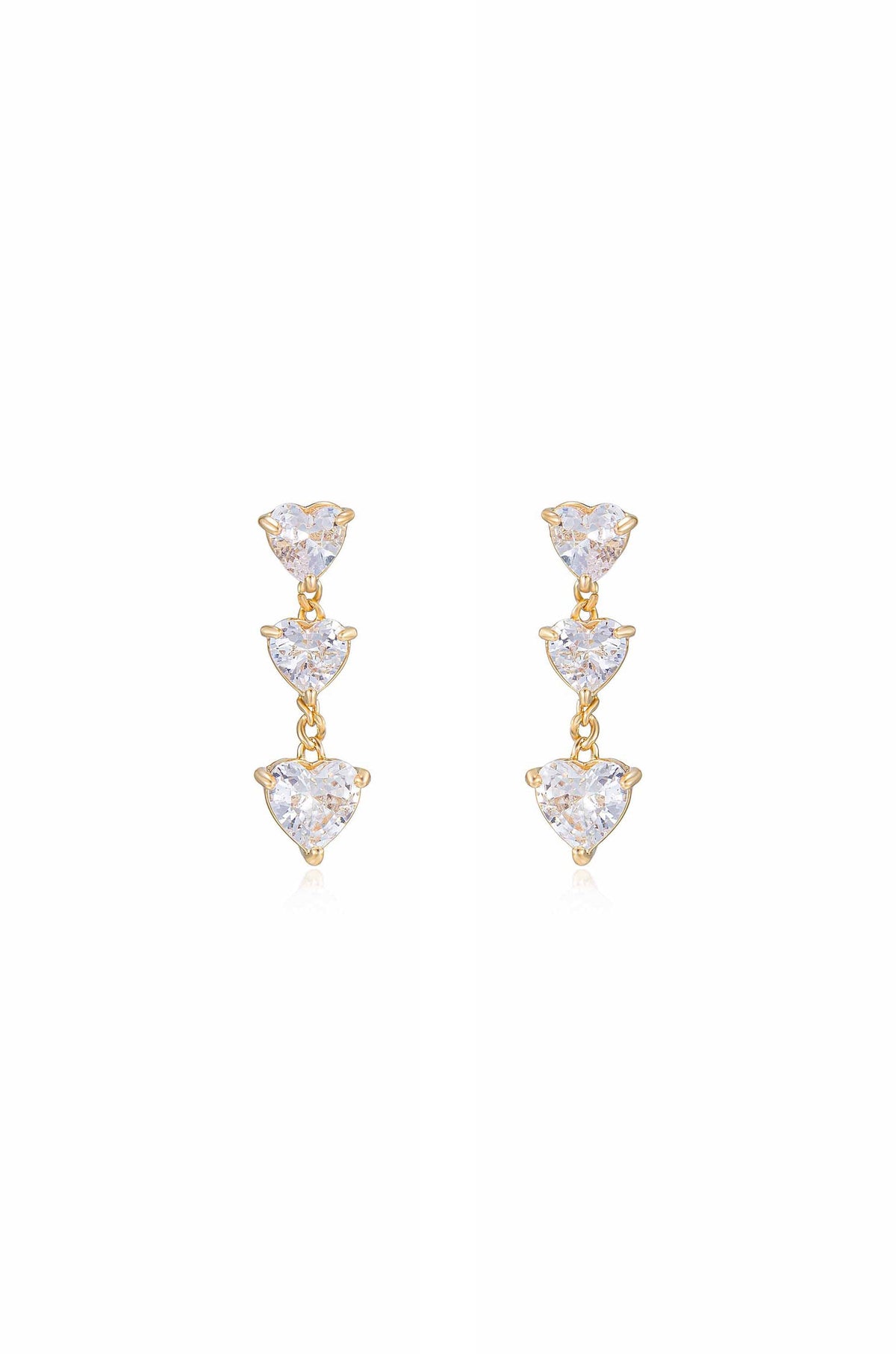 Queen of Hearts Crystal Earrings