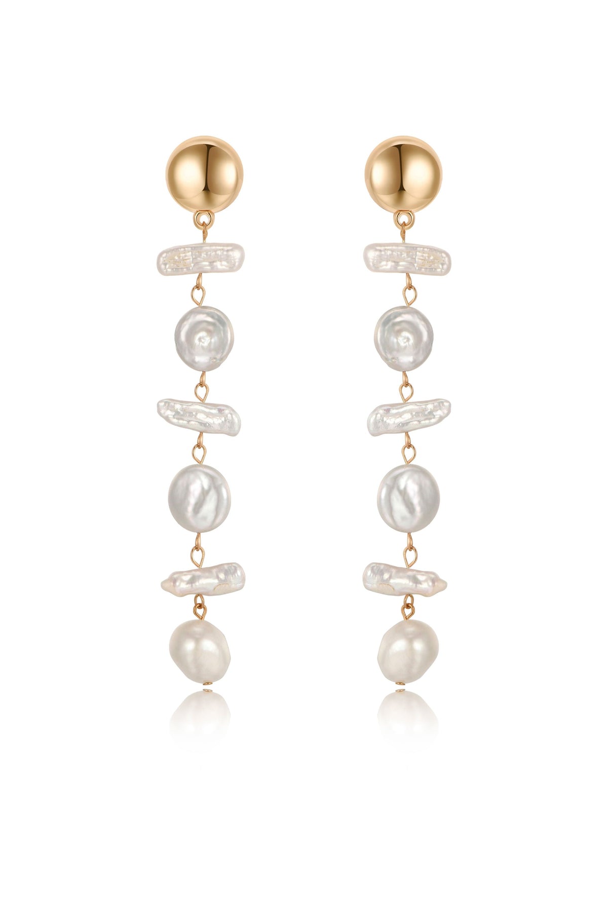 Ocean Secrets Freshwater Pearl Dangle Earrings