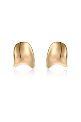 Curved Stud Earrings