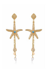 Starfish Seeker Drop Earrings