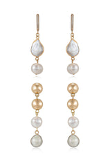 Duchess Pearl and Dangle Earrings